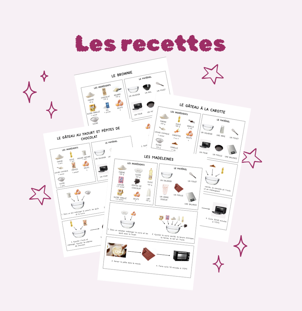 Les recettes Les recettes